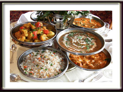 Warm spicy flavors of Indian cuisine in Jyothi Caterers